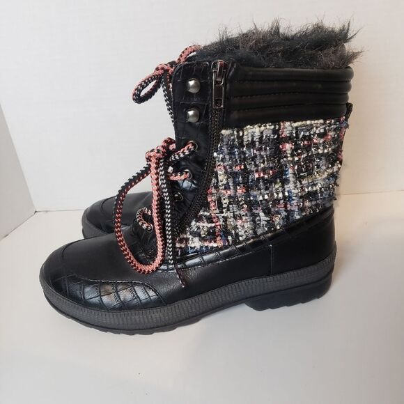 Call It Spring Kaewet-95 Women's Boots Size 7.5 - Tag Still On Bottom metallic - Picture 6 of 12